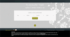 Desktop Screenshot of pleasuretime.it